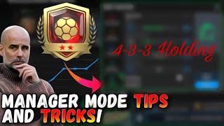 BEST Tactics For Manager Mode in FC MOBILE! How To Reach FC CHAMPION !#fcmobile #fifamobile