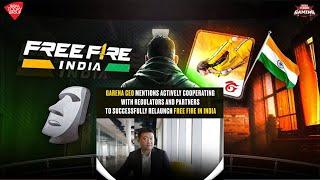 Freefire CEO Statement on Freefire India! (MUST LISTEN)