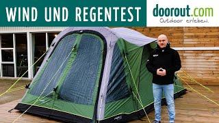 Outwell Wind und Regentest | doorout.com