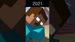 Evolution of STEVE GONE HEROIC! - Minecraft Animation