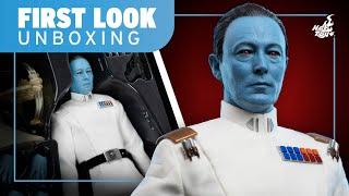 Hot Toys Ahsoka Grand Admiral Thrawn Figure Unboxing | First Look