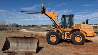 Case 621 F WheelLoader With Forks & Bucket For Sale