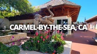 Exploring Carmel-By-The-Sea, California USA Walking Tour #carmel #carmelbythesea