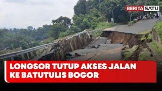 Longsor Tutup Akses Jalan ke Batutulis Bogor | Beritasatu