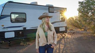 A VISITOR AT CAMP | Living In A Travel Trailer in Utah | Van Life