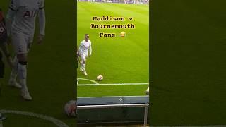  Maddison Pranks Bournemouth Fans Calling Him  | AFCB 0-2 Spurs | Tottenham Hotspur THFC COYS