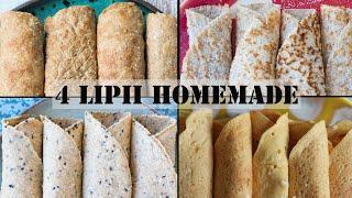 4 feluri diferite de lipii homemade! Rețete simple și sănătoase!