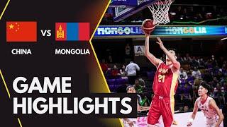 CHINA VS MONGOLIA｜FIBA Asia Cup 2025 Qualifiers｜Full Game Highlights｜Nov 24, 2024