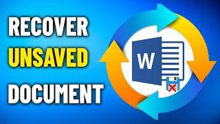 Recover Unsaved Word Document in Windows 11 / 10 / 8 / 7 - How To recover Deleted word Doc 