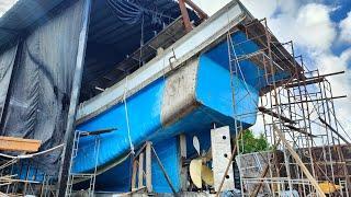 kemasan terkini bot nelayan fiber glass pukat tunda