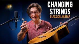 GUITAR TIP: Restringing a classical guitar