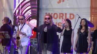 Olga Ponomareva, Russian Janis Joplin, live at PetroJazz 2016, St Petersburg, Sat July 2 2016 part 1