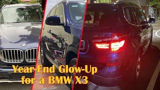 BMW X3 Year-End Glow-Up | Paint Correction + Spray Ceramic Coating!