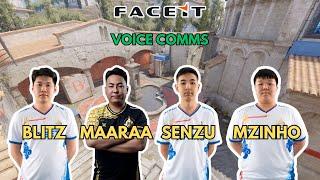 Senzu POV w/bLitz, maaRaa, Mzinho + VOICE COMMS (22/10/12) CS2 FACEIT October 28th 2024