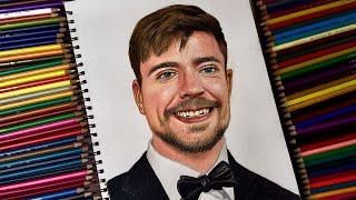 Drawing MrBeast | Time-lapse