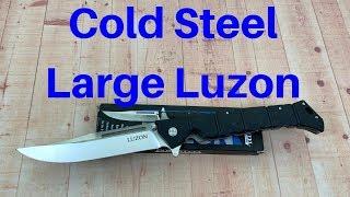 Cold Steel Luzon Large linerlock flipper knife   Actually pretty useful !!