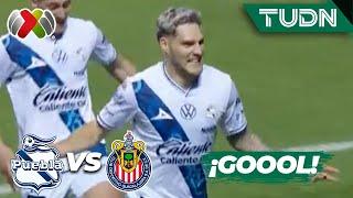 ¿Gol? ¡Golazo de Emiliano Gómez! | Puebla 1-0 Chivas | Liga Mx -AP2024 - J14 | TUDN