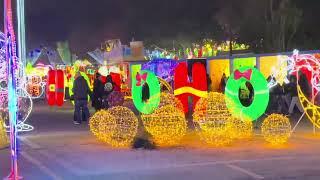 El show de luces en Pomona, California fairplex