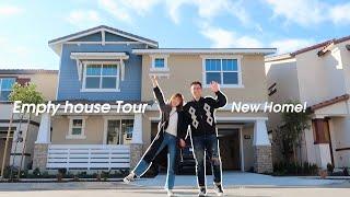 我们终于有自己的房子啦！| Empty House Tour | 在美国买新房和样板间有多大差距？| 豆's Vlog #23