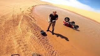 ATC250R Crash at Little Sahara Dunes