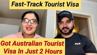 Australian Tourist Visa In 2 Hours | Fast-Track Tourist Visa Australia |