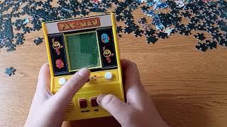 handheld Pac-man game