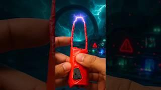 Homemade Stun Gun with Powerful Electric Arc  | DIY High Voltage Project! #shorts