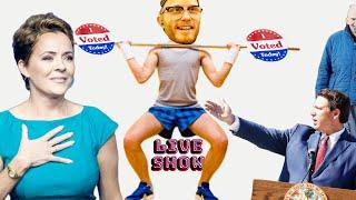 Let's LAUGH at LIVE ELECTION Day Coverage! | Derek O'Shea Show!