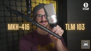 Neumann TLM 103 vs Sennheiser MKH 416 | Blind Mic Comparison & Review