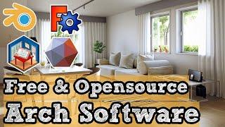 Free and Open source Architecture software