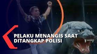 Pelaku Naik Patung Maung Lodaya saat Demo di Polda Jabar, Nangis saat Ditangkap!