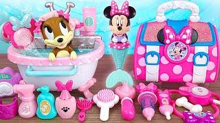 Satisfying with Unboxing Disney Minnie Mouse and Fifi Bathtub Playset, Toys Collection Review | ASMR