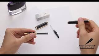 Beiluner fountain pen -How to install a ink cartridge