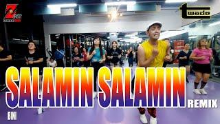 SALAMIN SALAMIN remix - BINI | Zumba | Ppop | dance workout | dance fitness | Coach tOLits