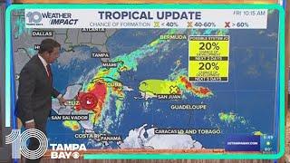 Potential Tropical Cyclone Fifteen develops near the Western Caribbean Sea