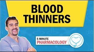 Pharmacology - Anticoagulants & Antiplatelets blood thinners for nursing RN PN (MADE EASY)