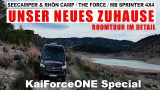 UNSER NEUER VAN, Mercedes SPRINTER 4x4 | Rhön Camp THE FORCE von Seecamper | Roomtour im Detail |