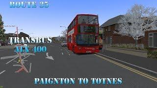 Omsi 2 BOTW v2.9- 35 Paignton To Totnes (Transbus ALX400)