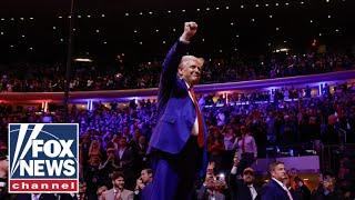 Trump rallies thousands in 'historic' Madison Square Garden rally