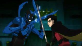 Robin vs blue Beetle | Justice League vs. Teen Titans