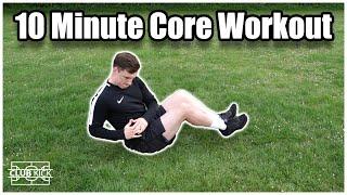 10 Minute Core Workout for Football Players | Strength & Conditioning Training to Build Stronger Abs