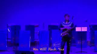 박성수 색소폰 스튜디오 제3회 정기연주회 박성수 원장 앵콜곡 We Will Rock You