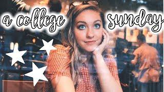 spend a Sunday in college with me! being productive, morning runs & church!