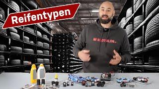 Welche Reifentypen für Slotcars gibt es?  Ein Gesamtüberblick