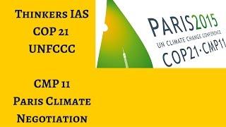 Thinkers IAS : UNFCCC COP 21, CMP-11, Paris : Negotiations for Paris Climate deal