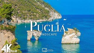 Puglia Italy 4K Drone Nature Film - Calming Piano Music - Natural Landscape