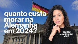 CUSTO DE VIDA NA ALEMANHA EM 2024 | aluguel, mercado, transporte & mais