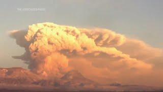 Eurasia's tallest active volcano erupts in Russia's Kamchatka Peninsula