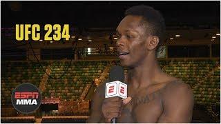 Israel Adesanya: 'I'm too smart' for Anderson Silva's 'games' | UFC 234 | ESPN MMA