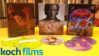 Koch Films DARKMAN / WEDLOCK / INVASION VOM MARS Blu-Ray STEELBOOKS (Raimi - Teague - Hooper)